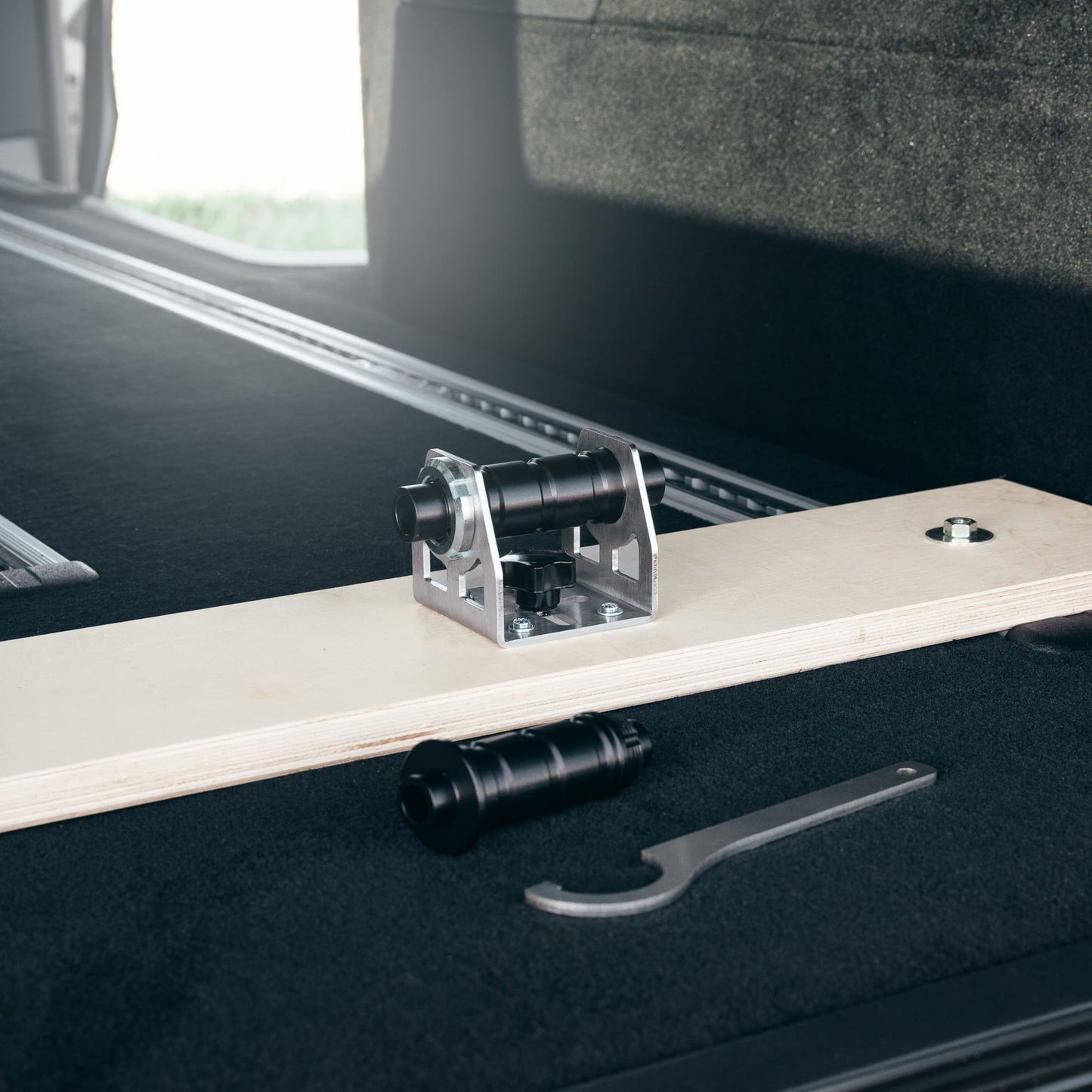 Fork Mount - Gravelbike Gabelhalterung für 12mm x 100mm Steckachse (Rennrad) Crealutionz Store