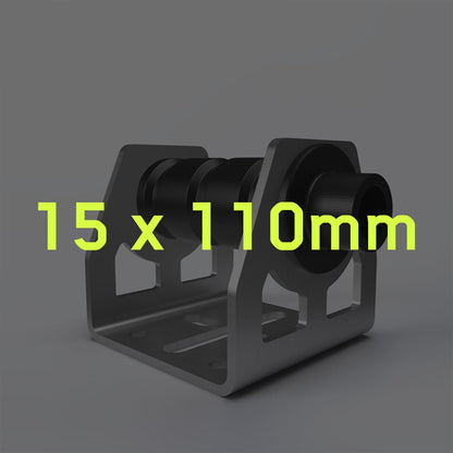 Gabelhalterung für Mountainbike Steckachse mit 15mm x 110mm